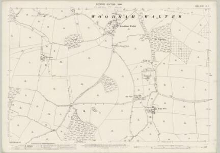 Essex (1st Ed/Rev 1862-96) LIII.8 (includes: Danbury; Woodham Mortimer; Woodham Walter) - 25 Inch Map