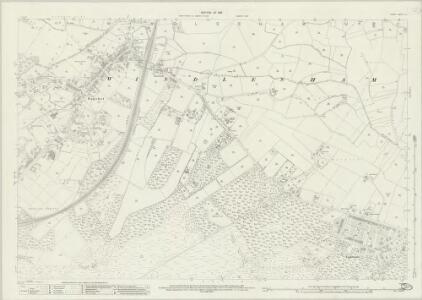 Surrey X.13 (includes: Windlesham) - 25 Inch Map