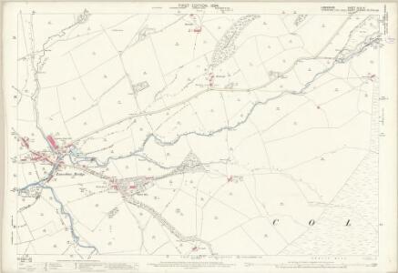 Lancashire XLIX.14 (includes: Colne; Cowling; Foulridge; Trawden) - 25 Inch Map