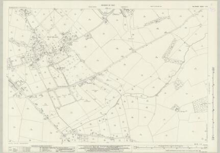 Wiltshire X.8 (includes: Blunsdon St Andrew; Stanton Fitzwarren) - 25 Inch Map