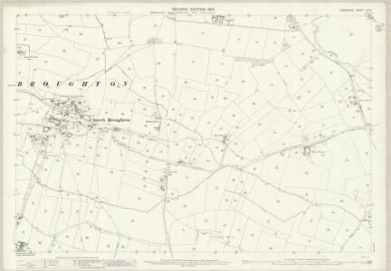 Derbyshire LIII.3 (includes: Barton Blount; Church Broughton; Foston and Scropton; Hatton; Longford) - 25 Inch Map