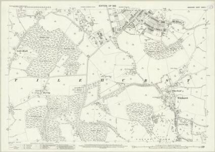 Berkshire XXXVII.1 (includes: Reading; Tilehurst) - 25 Inch Map