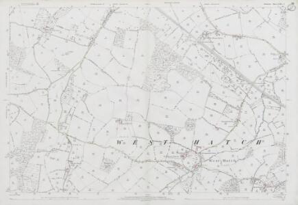 Somerset LXXX.2 (includes: Hatch Beauchamp; Orchard Portman; Stoke St Mary; Thorn Falcon; West Hatch) - 25 Inch Map