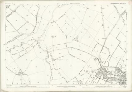 Buckinghamshire XIII.12 (includes: Buckingham; Foscott; Maids Moreton; Thornborough) - 25 Inch Map