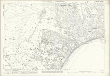 Lancashire XVII.4 (includes: Broughton East; Grange; Lower Allithwaite) - 25 Inch Map