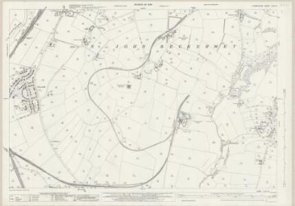 Cumberland LXXII.12 (includes: Beckermet St John) - 25 Inch Map