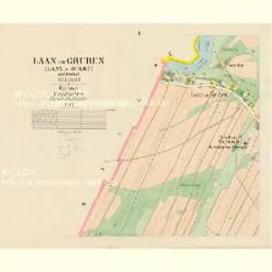Laan ob Gruben (Lany na Dulku) - c3804-1-001 - Kaiserpflichtexemplar der Landkarten des stabilen Katasters