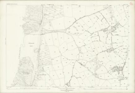Cornwall V.11 (includes: Marhamchurch; Poundstock) - 25 Inch Map