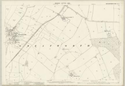Northamptonshire LIX.5 (includes: Greatworth; Helmdon; Marston St Lawrence) - 25 Inch Map