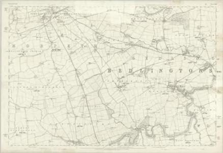 Northumberland LXXII - OS Six-Inch Map