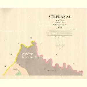 Stephanau - m3053-1-001 - Kaiserpflichtexemplar der Landkarten des stabilen Katasters