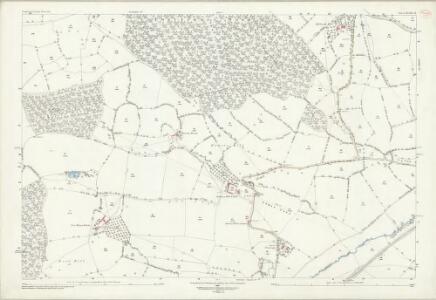 Somerset XLIII.13 (includes: Trudoxhill; Wanstrow; Witham Friary) - 25 Inch Map