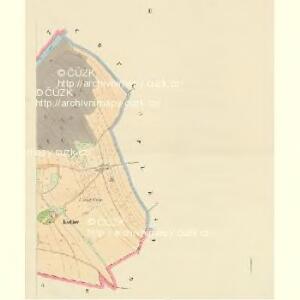 Bradletz (Bradlec) - c0451-1-002 - Kaiserpflichtexemplar der Landkarten des stabilen Katasters