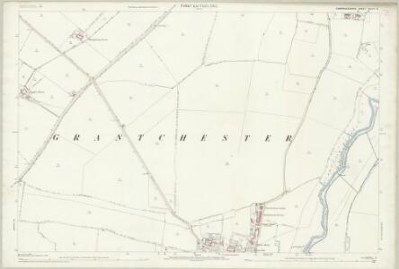 Cambridgeshire XLVII.5 (includes: Barton; Cambridge; Grantchester) - 25 Inch Map