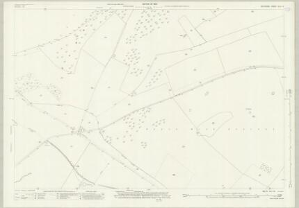 Wiltshire XLV.14 (includes: Bishopstrow; Bratton; Edington; Warminster) - 25 Inch Map
