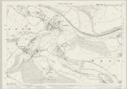 Somerset XXI.3 (includes: Freshford; Hinton Charterhouse; Limpley Stoke; Westwood; Winsley) - 25 Inch Map