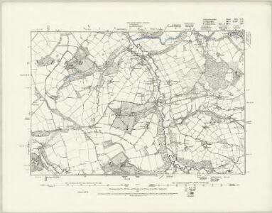 Carmarthenshire XII.SE - OS Six-Inch Map