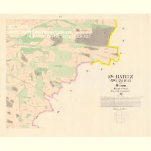 Swiratitz (Swjratice) - c7608-1-005 - Kaiserpflichtexemplar der Landkarten des stabilen Katasters
