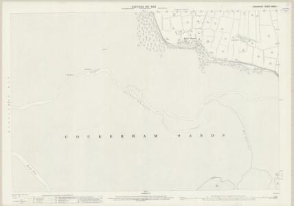 Lancashire XXXIX.1 (includes: Cockerham; Thurnham) - 25 Inch Map