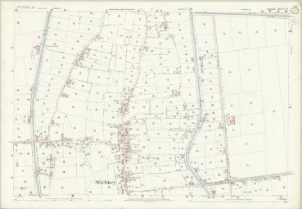 Lincolnshire XC.10 (includes: Midville; New Leake; Stickford; Stickney; West Fen) - 25 Inch Map