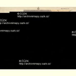Böhm. Gillowitz - c2059-2-011 - Kaiserpflichtexemplar der Landkarten des stabilen Katasters