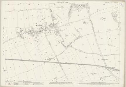 Yorkshire CXCV.14 (includes: Cherry Burton; Etton; Lockington) - 25 Inch Map