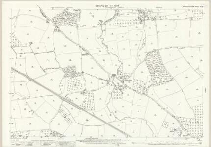 Worcestershire XLI.3 (includes: Peopleton; Pershore; Pinvin; Stoulton) - 25 Inch Map