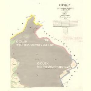 Trubiow - c8001-1-002 - Kaiserpflichtexemplar der Landkarten des stabilen Katasters