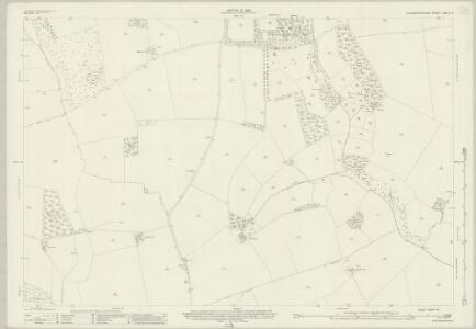 Gloucestershire XXVIII.14 (includes: Aston Blank; Haselton; Notgrove; Turkdean) - 25 Inch Map