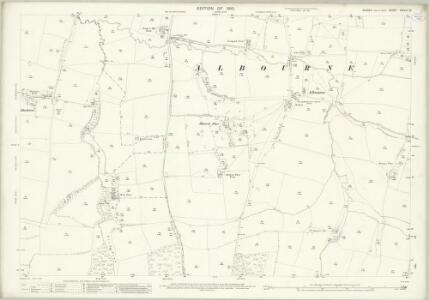 Sussex XXXVIII.15 (includes: Albourne; Woodmancote) - 25 Inch Map