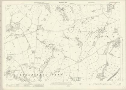 Cardiganshire VI.10 (includes: Aberystwyth; Llanbadarn Fawr; Llangorwen; Upper Vaenor) - 25 Inch Map