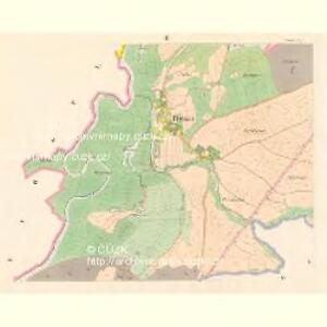 Theusau - c7916-1-002 - Kaiserpflichtexemplar der Landkarten des stabilen Katasters