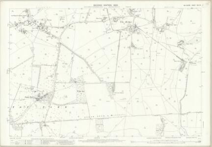 Wiltshire XXV.16 (includes: Atworth; Box; Corsham; Melksham Without) - 25 Inch Map