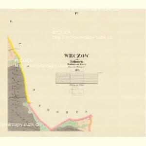 Wrczow - c8841-1-003 - Kaiserpflichtexemplar der Landkarten des stabilen Katasters