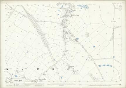 Middlesex I.12 (includes: South Mimms) - 25 Inch Map