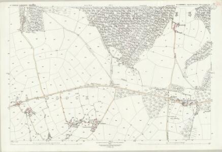 Cornwall XXXV.10 (includes: Broadoak; St Pinnock) - 25 Inch Map