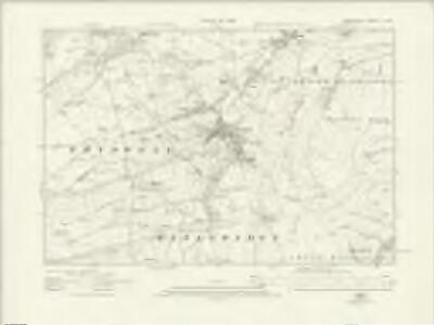 Derbyshire X.SW - OS Six-Inch Map