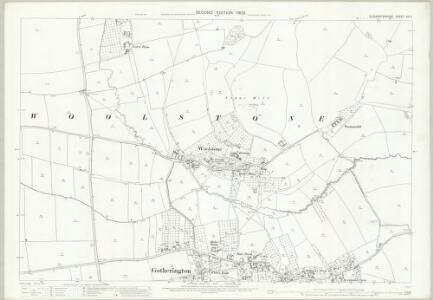 Gloucestershire XIX.4 (includes: Gotherington; Oxenton) - 25 Inch Map