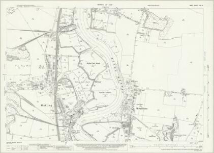Kent XIX.13 (includes: Halling; Wouldham) - 25 Inch Map