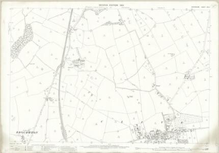 Shropshire XXI.11 (includes: Broughton; Clive; Myddle; Wem Rural) - 25 Inch Map