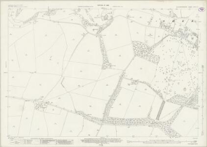 Gloucestershire XXXVI.12 (includes: Farmington; Sherborne) - 25 Inch Map