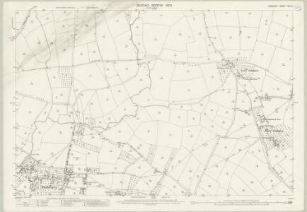 Somerset LXIV.14 (includes: Babcary; Lydford) - 25 Inch Map
