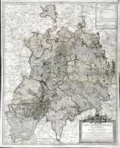 Carte chorographique de la généralité d'Auvergne