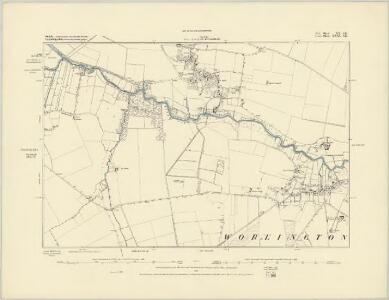 Suffolk XIII.SW - OS Six-Inch Map