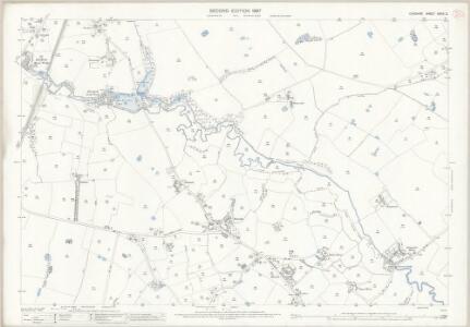 Cheshire XXVIII.2 (includes: Cheadle and Gatley; Hazel Grove and Bramhall; Prestbury; Wilmslow) - 25 Inch Map