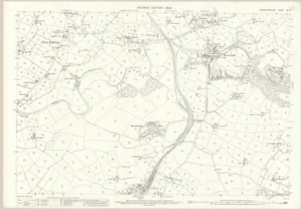 Caernarvonshire XV.12 (includes: Llanbeblig; Llanfaglan; Llanwnda; Waun Fawr) - 25 Inch Map
