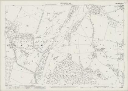 Kent XLV.6 (includes: Selling; Sheldwich) - 25 Inch Map