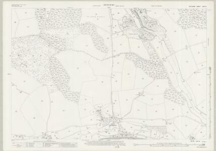 Wiltshire LXIV.12 (includes: Chilmark; Teffont; Tisbury) - 25 Inch Map