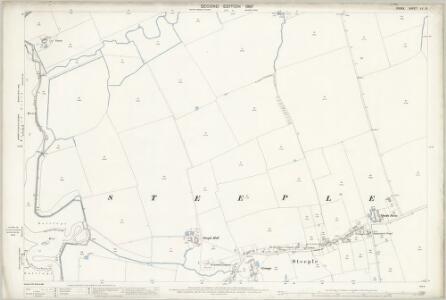 Essex (1st Ed/Rev 1862-96) LV.13 (includes: Steeple) - 25 Inch Map
