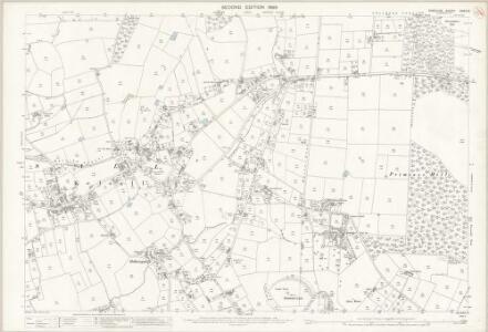 Cheshire XXXIX.8 (includes: Ashton; Delamere; Kelsall) - 25 Inch Map